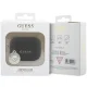 Guess AirPods Pro 2 Case Fixed Glitter Heart Diamond Charm, Black