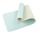 4Fizjo 245 TPE Anti-Slip Yoga and Fitness Mat, 1 cm, Mint/Grey