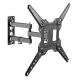 Maclean MC-701N TV and Monitor Wall Mount, 23-55\", up to 30kg, Black