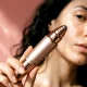 Marielle MMOW Sonic Eye Massager with Vibration and Cooling Roller Ball, Gold