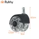 Ruhhy 25280 Office Chair Wheels 11x22mm, 5 pcs, Grey