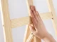 Large Wooden Artist Easel for Studio & Plein Air Painting, Adjustable 165cm