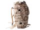 Backpack Tourism Hiking Travel Camping Bag 48.5L, Brown