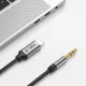 Tech-Protect UltraBoost Audio Lightning / 3.5mm Jack Cable, 1m, Black