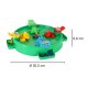 Hungry Frogs Skill Game 4 Players 3+ XXL Green