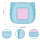 English Learning Toy for Kids Interactive Flash Card Reader Telcon Cat, blue