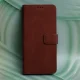 Smart Velvet Wallet Case for Xiaomi Redmi 15 4G / 5G EU, Brown