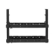 Maclean MC-102 B Under-Desk Cable Organizer, 2 Levels, Black
