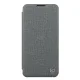 Flip Case Nillkin Qin Cloth Pro Case for iPhone 14 Plus with Camera Cover, Gray
