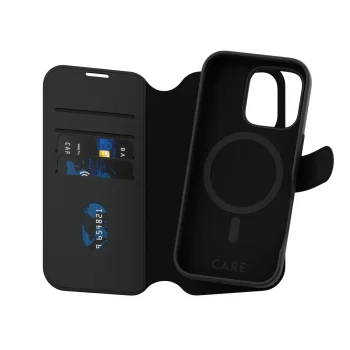 Panzerglass 1330 Tango 2in1 MagSafe Wallet Case for iPhone 16 Pro, Black