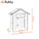 Waterproof Doorbell Protective Cover Ruhhy, transparent