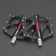 Rockbros 2020-12BBK Aluminum Bicycle Pedals - Black