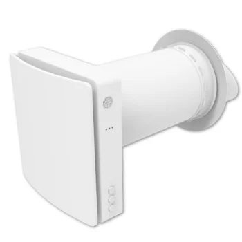 Single-Room Heat Recovery Ventilator up to 46m2 with Wi-Fi Tuya, White