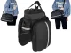 Large Bicycle Pannier Rack Bag 30L Black
