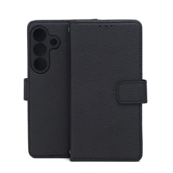 Smart Triangle Wallet Case for Samsung Galaxy S26, Black