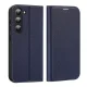 Dux Ducis Skin X2 Flip Case for Samsung Galaxy S23+, Wallet Stand, Blue