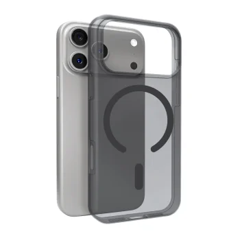 Puro iPhone 17 Pro Case Daylight MagSafe, Translucent Black