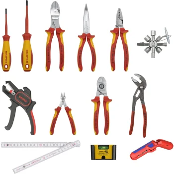 KNIPEX Extension Set Electric 2 00 20 90 V02 Tool Set, 13 Pieces
