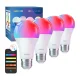 Lepro B2 E27 Wi-Fi LED Bulbs, 1100 lm, 4-Pack