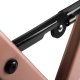 Activeshop Alu Folding Makeup Chair, Rose Gold