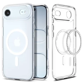 Spigen iPhone 17 / 17 Air Case Ultra Hybrid Mag Magsafe, Clear/White