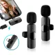 Wireless Lavalier Microphone with USB-C Receiver (2 Pcs)