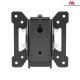 Maclean MC-596 TV Wall Mount, 13-27\", 20kg, VESA 100x100, Black