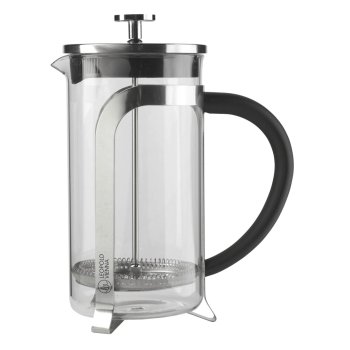 Leopold Vienna French Press Tea Kettle Coffee & tea maker, Glass/Stainless Steel, 1l