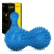 4Fizjo Double Spiky Massage Ball, Blue