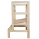 Kruzzel Adjustable Wooden Kitchen Helper Toddler Tower 24637