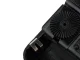Silent Quartz Clock Mechanism, Black