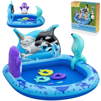 Bestway Polar Pals Inflatable Water Play Center 134x131x73 cm 53156
