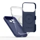 Tech-Protect Silicone MagSafe Case for iPhone 17 Pro - Navy Blue