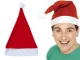 Santa hat with pompom costume