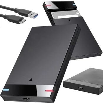 2.5 Inch Hard Drive Enclosure USB 3.0 to SATA Adapter Case for SSD HDD