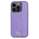 Guess iPhone 14 Pro Max Case Sequin Script Metal, Purple