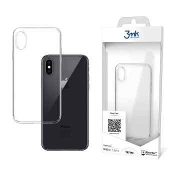 Apple iPhone X / Xs / 10 5.8" 3MK Clear Case Cover, Transparent