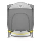 Ricokids RK-242 Travel Cot with Mattress and Bag, 125x65x78 cm, Grey
