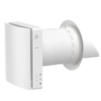 Single-Room Recuperator for Thin Walls up to 46m², Wi-Fi, Tuya, White