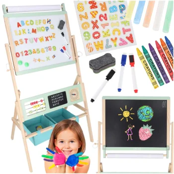 LULILO Kredo Double-Sided Magnetic Chalkboard for Kids KX3080