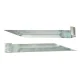 Steel Anchors for Trampoline, Swing and Goal Fixing, 6 pcs, 35 x 4 cm