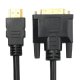 HDMI - DVI (24+1) Cable 2m, Gold Plated