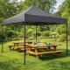 Pop-Up Gazebo 3x3m Automatic Event Tent MultiGarden, Grey