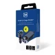 3mk Double Car Charger 135W PD QC PPS USB-C + USB-A, Black