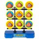 Target Shooting Game Set with Toy Gun and 12 Soft Foam Balls
