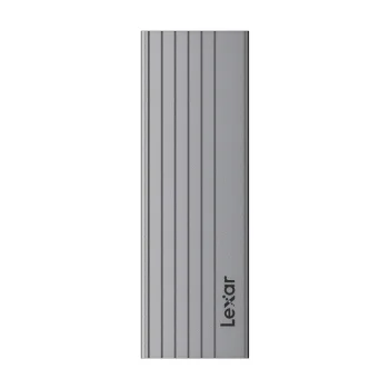 Lexar LPAE06N M.2 NVMe SSD Drive Enclosure 10Gbps USB-C, Silver