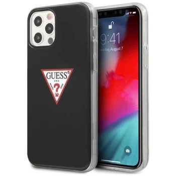 Guess Triangle Hardcase for iPhone 12 / 12 Pro Black