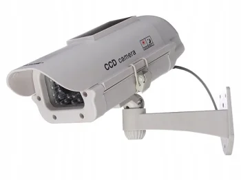 Solar Powered Dummy CCTV Camera with Flashing LED