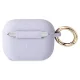 Guess Silicone Glitter AirPods Pro Case, Purple