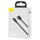 Baseus Superior Series USB to USB Type C Data Charging Cable, 66W, 1m, Black